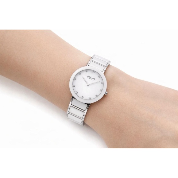 BERING – Women’s Ceramic Stainless Steel WatchModel 11435-754